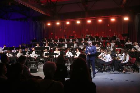 49.božično novoletni koncert Godbe Cerknica z gosti 07 Foto Ljubo Vukelič